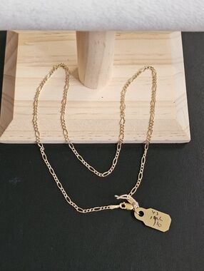 14k Gold Necklace 16 Inch